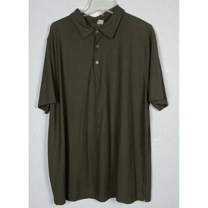 Zanone Ice Cotton Polo Slowear Shirt Men's Size 56 (XXL 2XL) Gray Italy Luxury